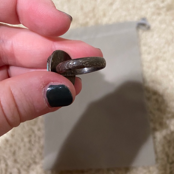 Vintage real turquoise ring - Picture 6 of 6